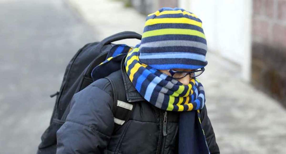 Clases opcionales en el norte de México por bajas temperaturas