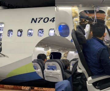 Avión aterriza de emergencia tras perder el fuselaje en el aire