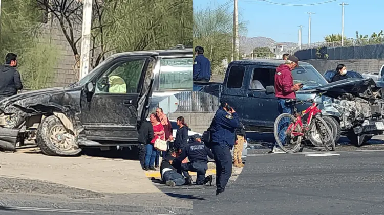 Los vehículos quedaron con graves daños tras el accidente. (Foto: Cristian Ruiz/EXPRESO)