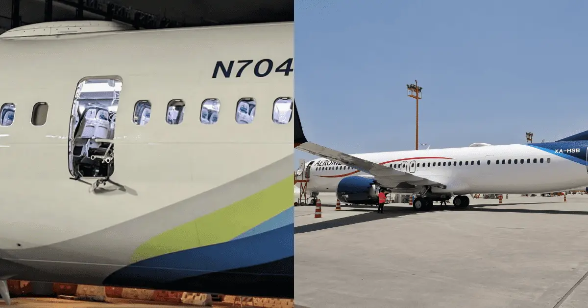 FAA pide bajar los Boeing 737-9 tras incidente de Alaska Airlines