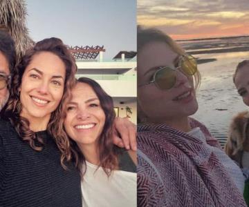 Bárbara Mori y Fabiola Campomanes disfrutan de Puerto Peñasco