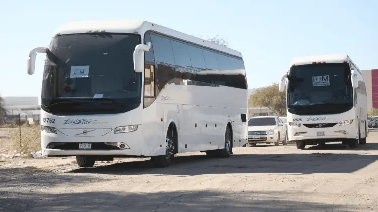 Vía terrestre es una de las formas de transporte de migrantes en Sonora. (Foto: Jesús Ballesteros)