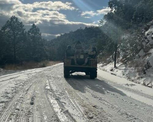 Primera tormenta invernal traerá lluvias y caída de nieve o aguanieve