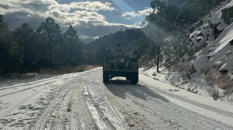 Se espera posible caída de nieve o aguanieve en las sierras de Sonora. (Foto: CEPC / EXPRESO)