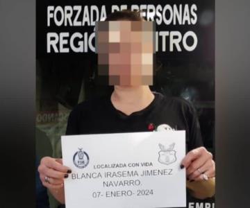 Localizan en Culiacán a mujer desaparecida de Ciudad Obregón, Sonora