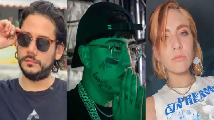 Rix, Dani Flow y Nat Campos (Foto: Especial / EXPRESO)