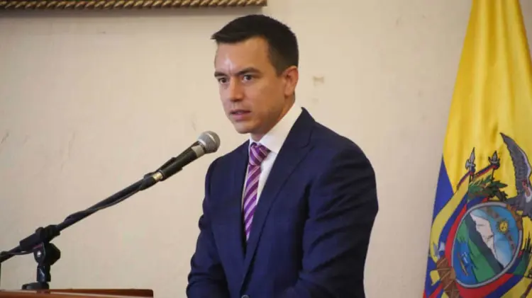 Gobierno de Ecuador alertó de posibles atentados en contra de Noboa. (Foto: Especial)