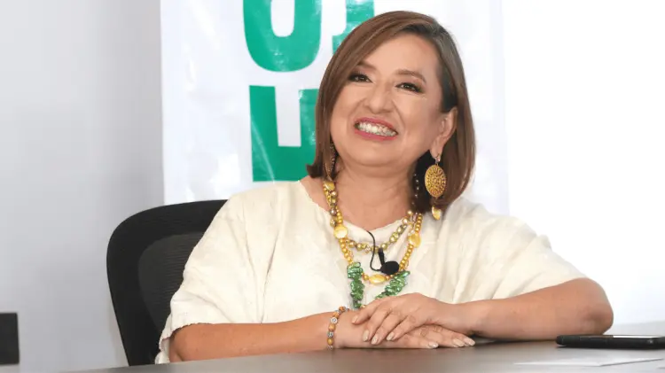 Xóchitl Gálvez se presentará en Sonora este martes. (Foto: Jorge Flores/EXPRESO)