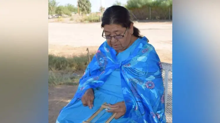 Aronia N, líder de la etnia Cucapah. (Foto: Tomada de redes)