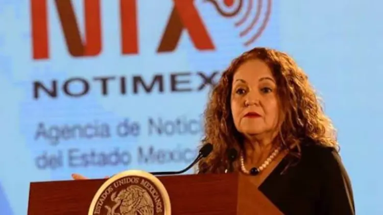 Sanjuana Martínez, exdirectora de Notimex. (Foto: Especial/EXPRESO)