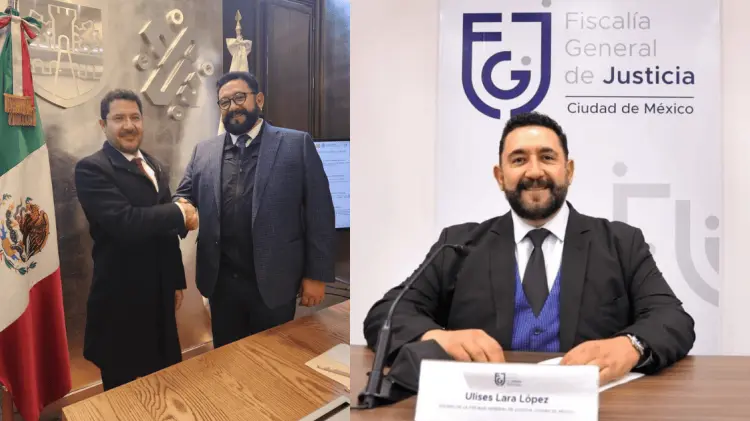 Ulises Lara queda al frente de la Fiscalía de la CDMX. (Foto: Cortesía)