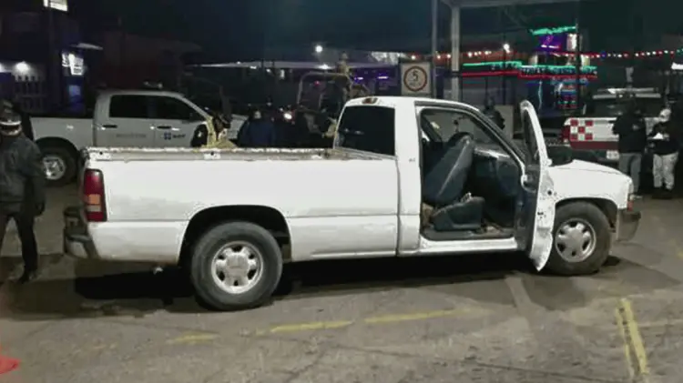 El hombre viajaba a bordo de una camioneta color blanco. (Foto: Cortesía)
