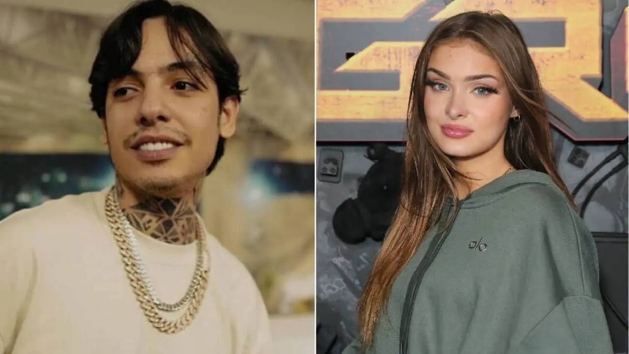 Natanael Cano fue captado en publico con una actriz de Hollywood
