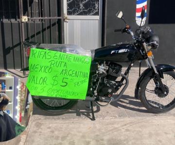 Viajará en su moto desde Huatabampo a Argentina