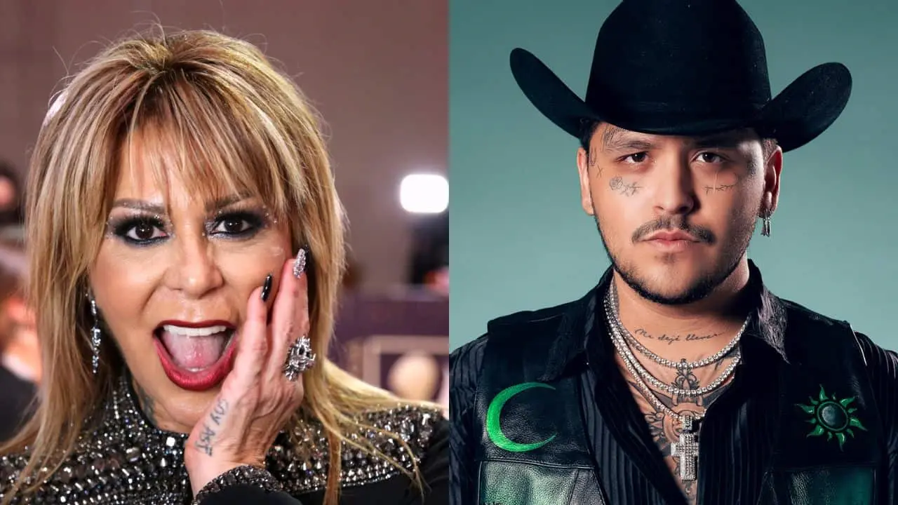 En pleno concierto Alejandra Guzmán confunde a un fan con Christian Nodal