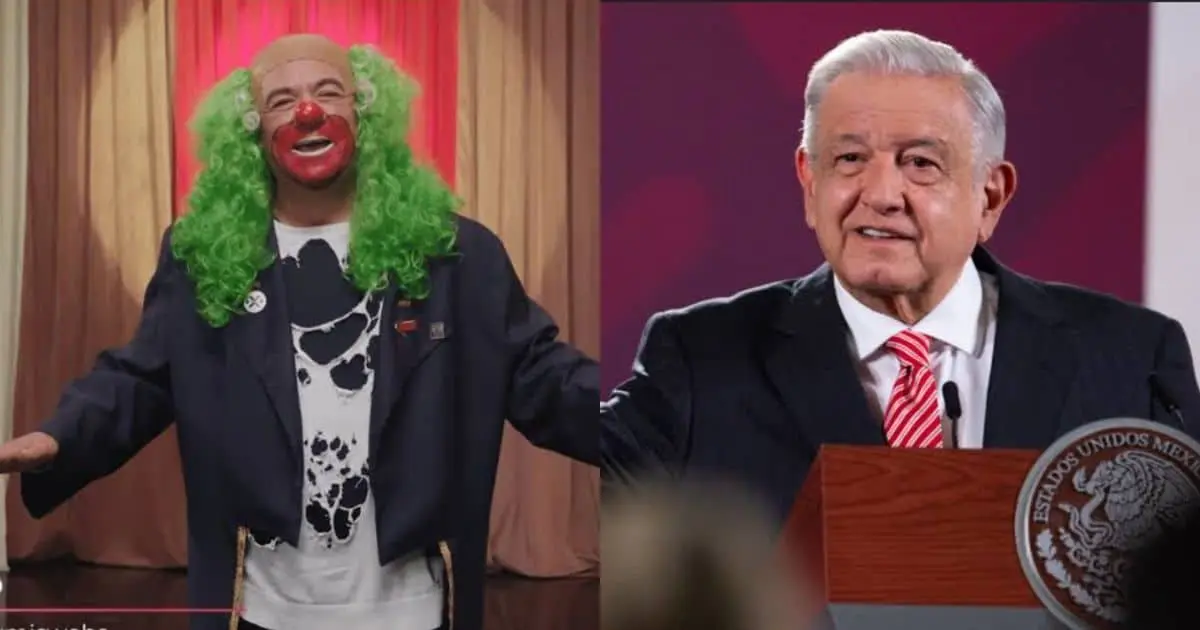 Que tengas una semana chin..., dictador: Brozo responde a AMLO
