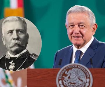 AMLO a favor de repatriar restos de Porfirio Díaz desde Francia