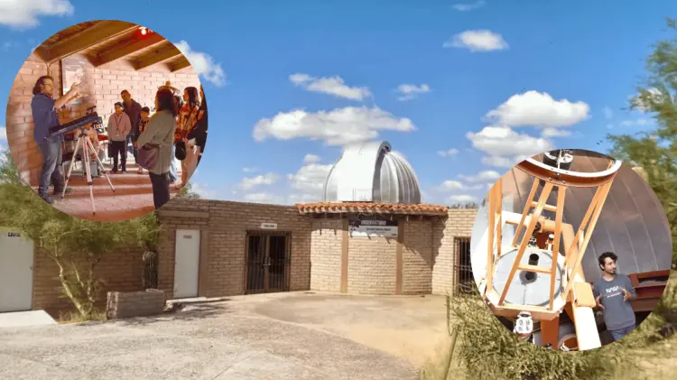 Observatorio astronómico Antonio Sánchez del Centro Ecológico de Sonora. (Cortesía)