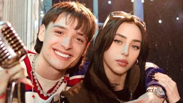 Peso Pluma y Nicki Nicole oficializaron su relación a finales del 2023. (Foto: Especial/EXPRESO)