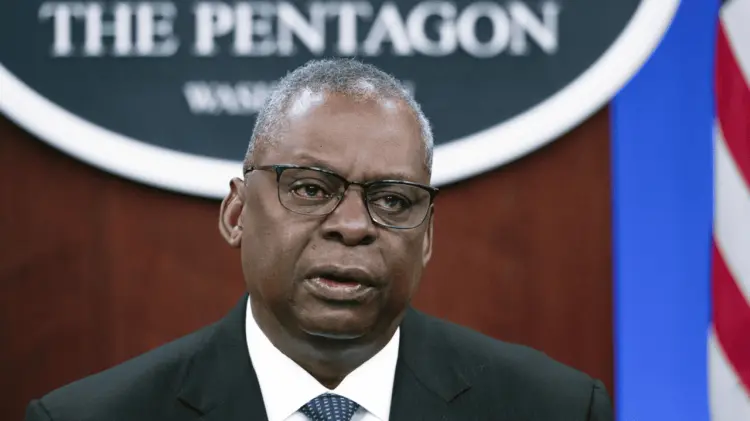 El secretario de Defensa de EU., Lloyd Austin. (Foto: AP / Especial)