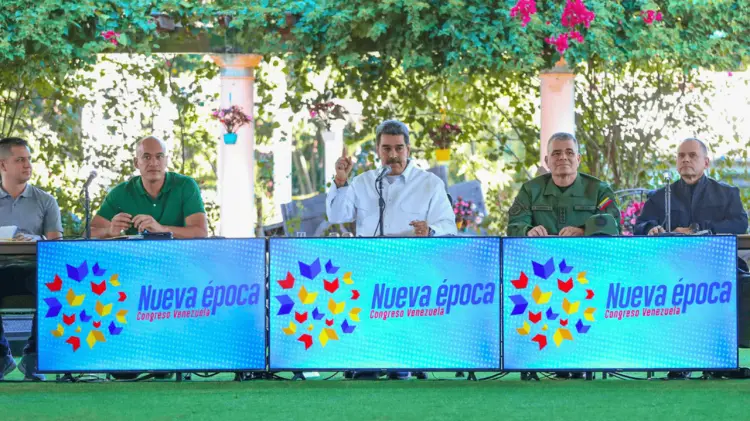 Nicolás Maduro participa en el encuentro del Congreso de la Nueva Época. (Foto: Especial / EXPRESO).