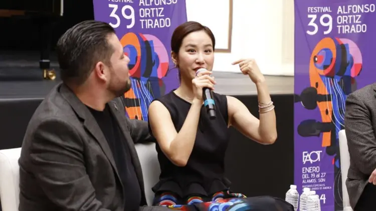 Hera Hyesang Park comentó que se identifica con el país mexicano. (Foto: John Castellón/EXPRESO)