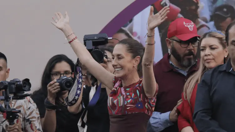 Apenas este jueves, Morena gastó miles de pesos en el cierre de precampaña. (Foto: Agencia Reforma)