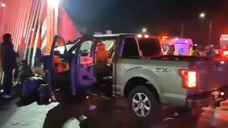 Los hechos arrojaron un saldo de una persona sin vida y múltiples heridos. (Foto: Captura de video)