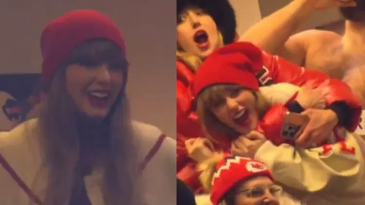 Taylor Swift ha asistido a los juegos de Kansas City a apoyar a Travis Kelce. (Especial/EXPRESO)