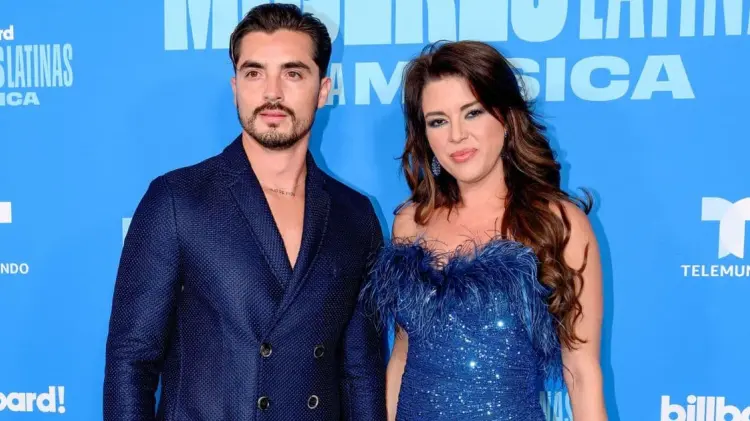 Christian Estrada y Alicia Machado. (Foto: Especial/EXPRESO)
