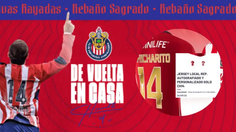 La edición Gold del jersey de CH14 se agotó a pesar de su costo. (Foto: Cortesía)