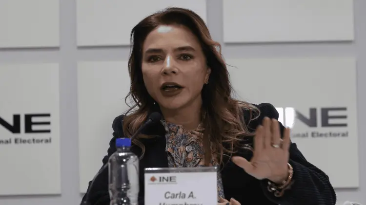 Carla Humphrey, consejera del INE. (Foto: Agencia Reforma / EXPRESO)