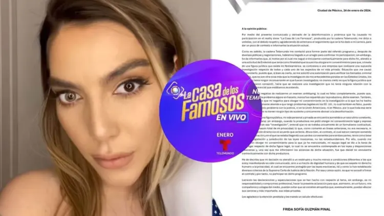 Frida Sofía emitió un comunicado aclarando la situación. (Foto: Especial/EXPRESO)