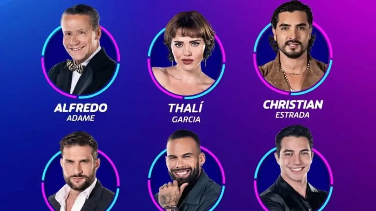 Estos son los famosos nominados en la casa de los famosos de Telemundo