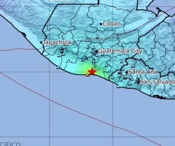 Sismo de magnitud 6 sacude Guatemala; reportan caída de rocas en iglesia