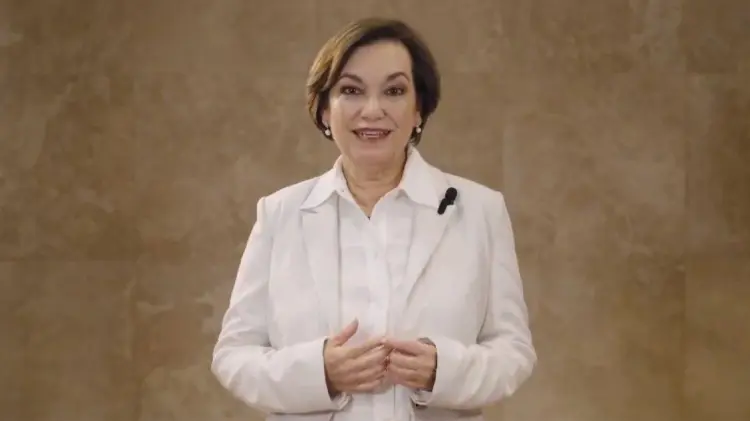 María Dolores del Río Sánchez emitió un mensaje a través de un video. (Foto: Captura de video)