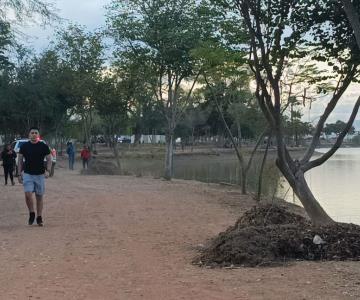 Bomberos de Cajeme exhortan a no bañarse en la Laguna del Náinari