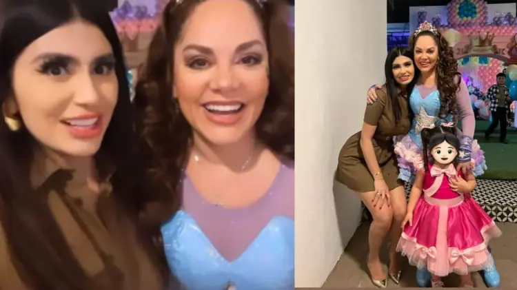 La influencer Erika Vega compartió fotos y videos en sus redes sociales. (Fotos: tomadas de redes)