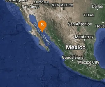 Se registra sismo de 4.2 cerca del municipio de Guaymas