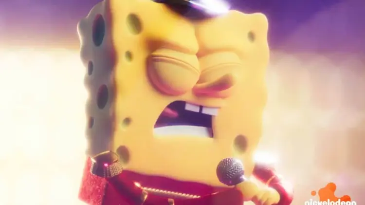 CBS Sport compartió los detalles de la aparición de Bob Esponja. (Foto: Captura de video/@CBSSports)