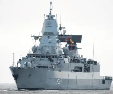 Fragata alemana Hessen protegerá navegación comercial en el mar Rojo