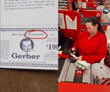 Canjea cupón de Gerber 30 años después y la empresa le da una sorpresa