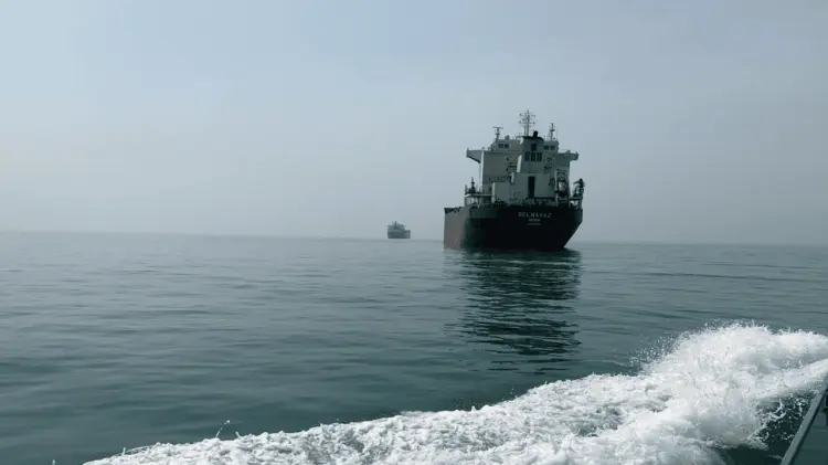 Petroleros y cargueros iraníes en el Golfo Pérsico. (Foto: Legion-Media / Especial)