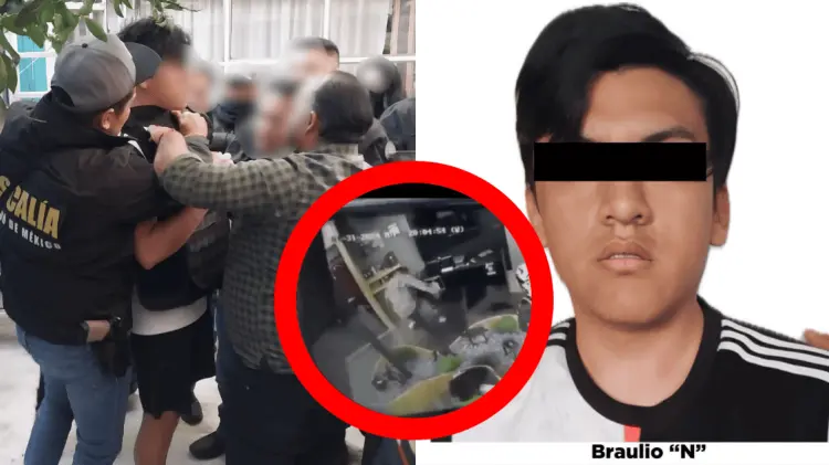 Braulio N golpe+o brutalmente a su empleada el pasado 31 de enero. (Foto: Cortesía)