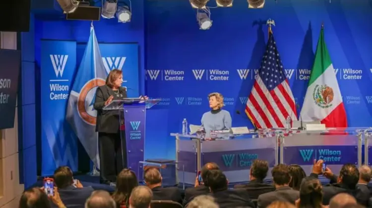 Xóchitl Gálvez en Washington (Foto: Especial / EXPRESO)