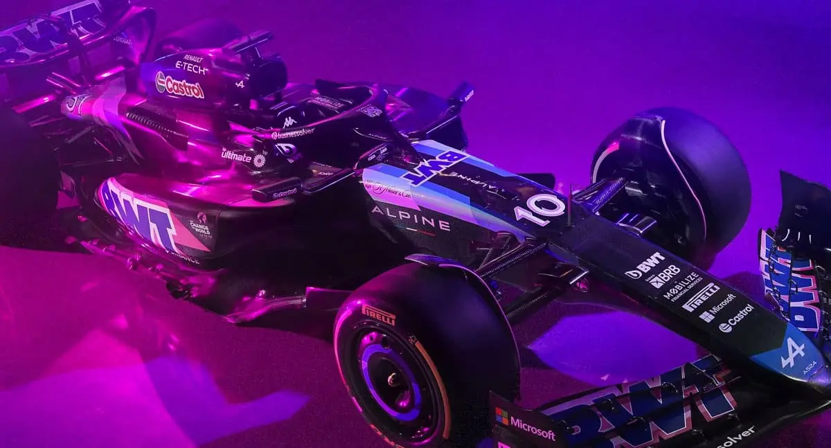 Alpine muestra su auto para temporada 2024 de F1