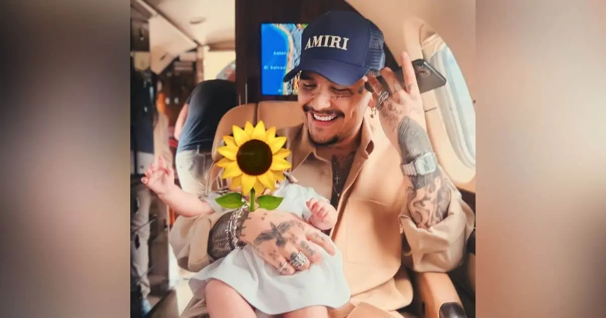 Christian Nodal comparte con sus fans el crecimiento de su hija, Inti