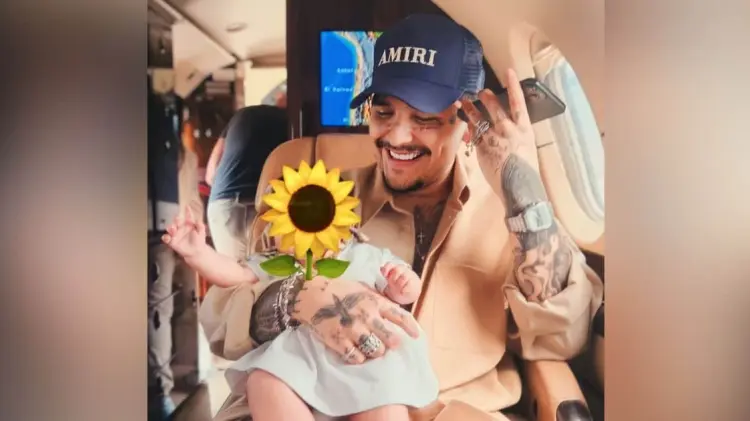 Christian Nodal habló sobre su hija Inti en su canal de difusión de Instagram. (Foto: Ilustrativa)