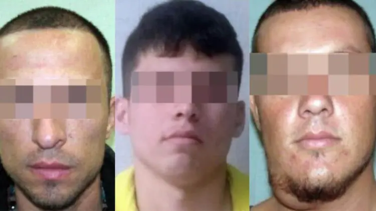 José Carlos N, Jorge Alberto N, y Adán Isaac N fueron sentenciados. (Foto: FGJE Sonora)