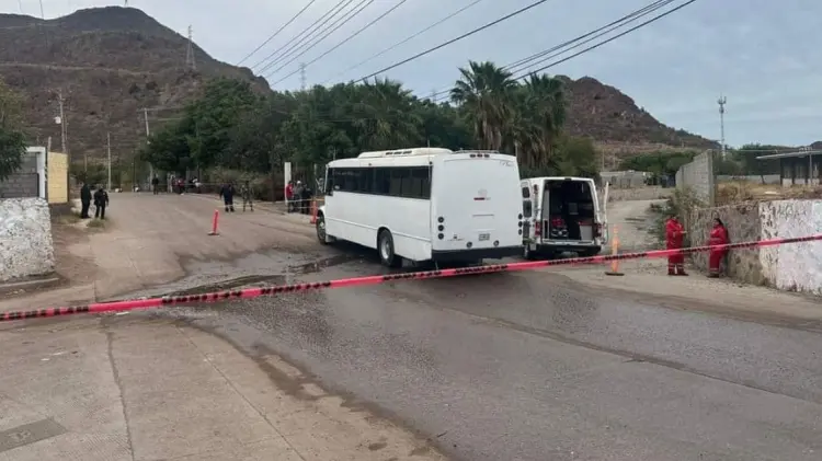 El accidente ocurrió en el sector Fátima, a espaldas de la secundaria Técnica #59 (Especial/EXPRESO)